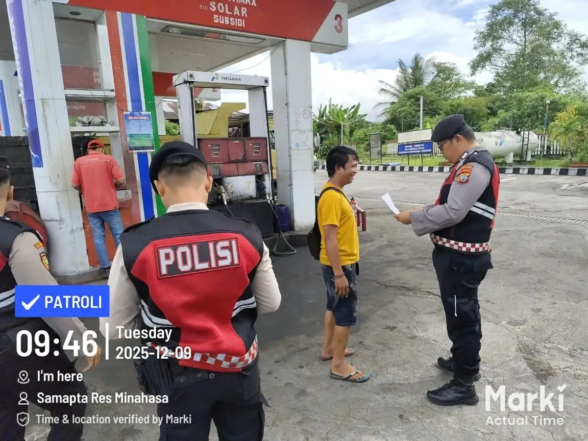 “Kehadiran Polisi Bukan Sekadar Mengamankan, Tetapi Menenangkan”Patroli Humanis Sat Samapta Polres Minahasa Bangun Kepercayaan Publik Lewat Interaksi dan Pengawasan Lapangan